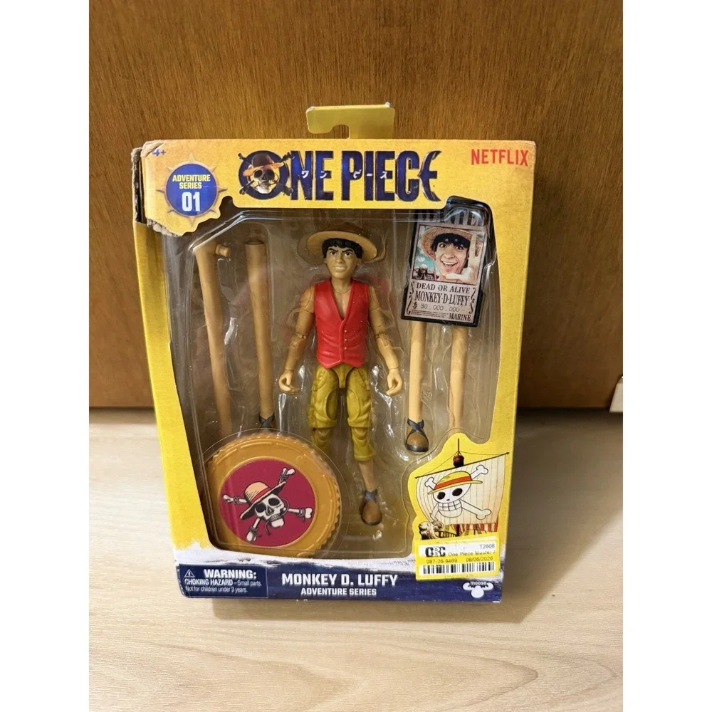 Monkey D. Luffy One Piece Netflix Adventure Series Action Figure New